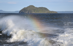 Burnt Island rainbows