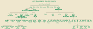 Papineau family tree