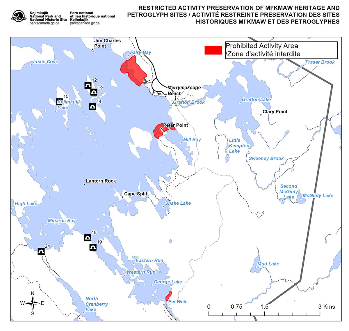 Mi'kmaw heritage and petroglyph sites.